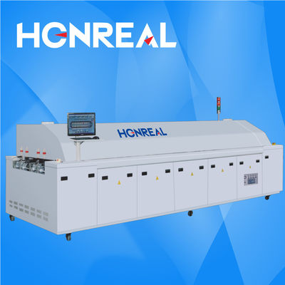 Desain modular Oven reflow udara panas SMT Lead Free Full Forced Air Convection