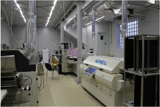 4-Zone SMT Reflow Oven 980mm Tunnel dengan kontrol layar sentuh