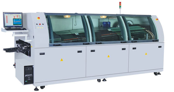 PC Control PCB SMT Wave Soldering Machine Mesin Solder Wave Bebas Timah