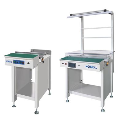 Conveyor Pengolahan PCB Lebar Disesuaikan, Conveyor Inspeksi SMT 0,5m 0,8m 1,0m