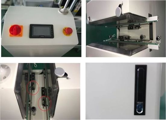 Otomatis Bare Board PCB Detacker Stacker Untuk SMT Produksi Line