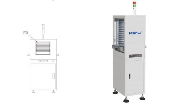 Mesin Pemuatan PCB Mini Otomatis Pemuat PCB Mikro Dengan Kontrol Layar Sentuh