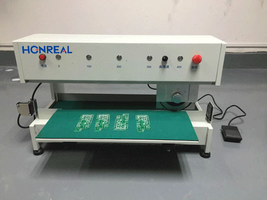 Mesin Pemotong PCB Kecil, Peralatan Penghapusan Panel PCB Untuk Aluminium SMD LED Board