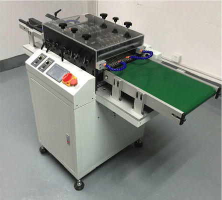 LED Multi Blade PCB V Groove Cutting Machine 200mm/S Kecepatan Spindle