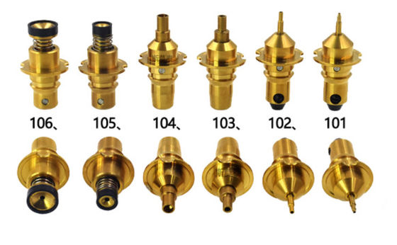 Disesuaikan JUKI SMT Nozzle E3501-721-0A0 E3506-721-0A0 Untuk Mesin SMT