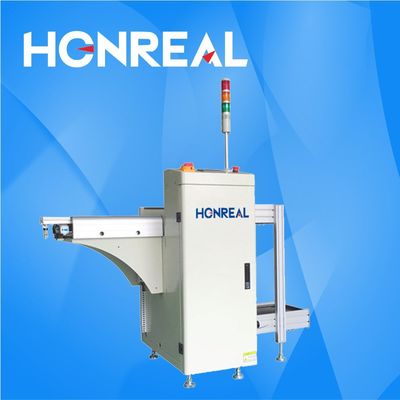 SMT Mesin Otomatis Dual Rails Multi Magazine NG OK Unloader Manufaktur Untuk Pcb Assembly Line