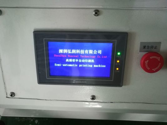 Printer layar sutra PCB prototipe kecil dengan sudut bilah yang dapat disesuaikan