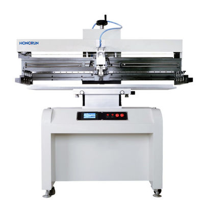 220V 100W SMT Stensil Printer, Flat Bed Screen Printer Untuk Pencetakan Pcb Board