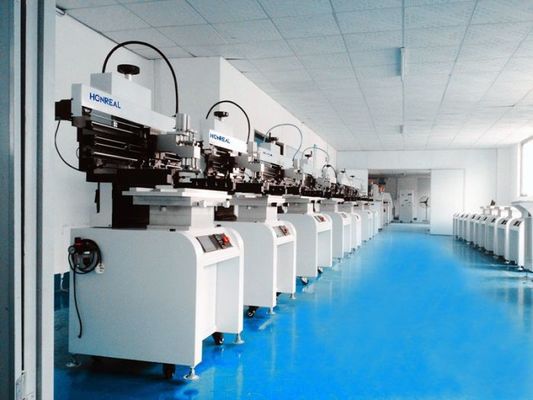 220V 100W SMT Stensil Printer, Flat Bed Screen Printer Untuk Pencetakan Pcb Board