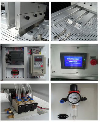 Mesin Pencetakan Paste Solder Semi Otomatis Untuk Lampu Strip LED 1200Mm