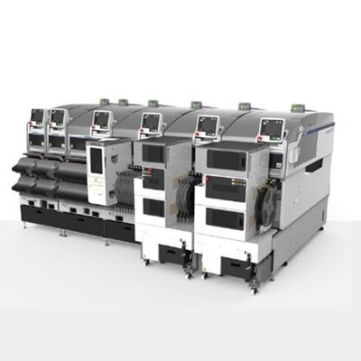 High Speed SMT Pick And Place Machine, Mesin Pemasangan SMT Multi Nozzle Otomatis