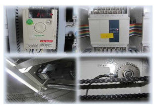 Industri SMD SMT Reflow Soldering Machine PLC Control Lebar PCB 400mm