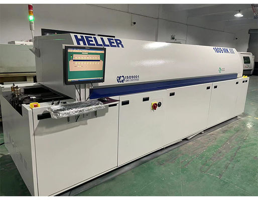 Digunakan Heller 1809 MK5 SMT Reflow Oven Mark V seri reflow mesin pemotong