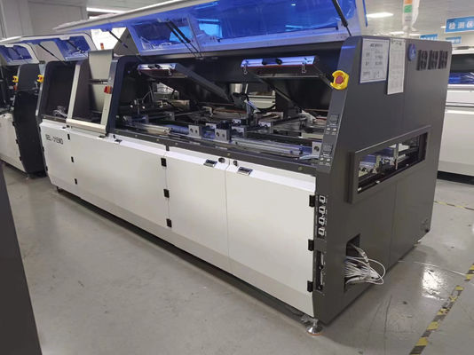 Desain Modular Online Selective Wave Soldering Equipment Untuk PCB Plate Fixed Assembly